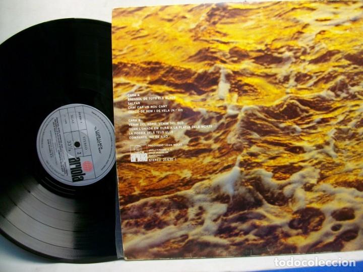Discos de vinilo: LLUIS LLACH EL MEU AMIC EL MAR VINYL LP - Foto 2