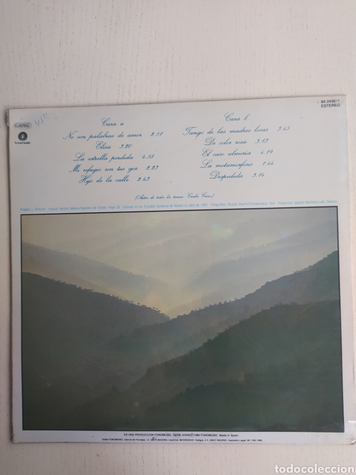 Discos de vinilo: Lote LPs Carlos Cano - Foto 3
