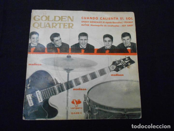 Discos de vinilo: GOLDEN QUARTER // CUANDO CALIENTA EL SOL + 3 - Foto 1