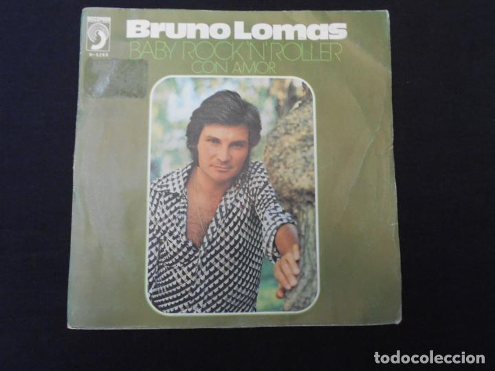 Discos de vinilo: BRUNO LOMAS // BABY ROCK`N`ROLLER - CON AMOR - Foto 1