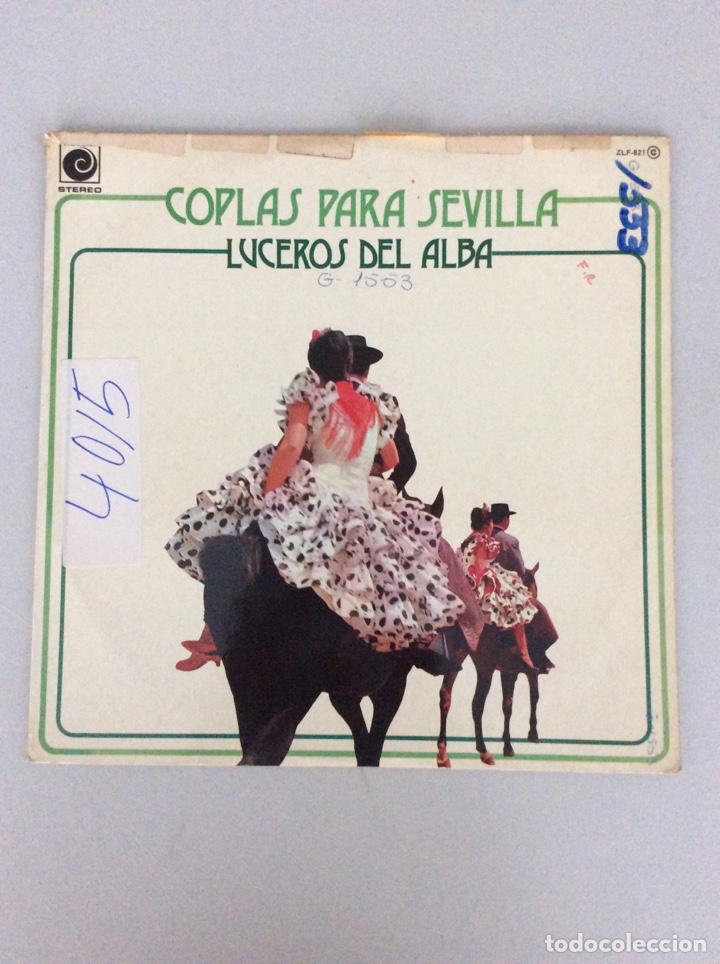 Dischi in vinile: Coplas para Sevilla. Luceros del alba.