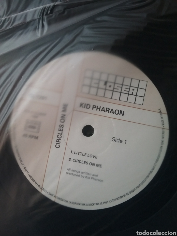 Discos de vinilo: Kid Pharaon 1988 Maxi - EP Closer Records - Foto 3