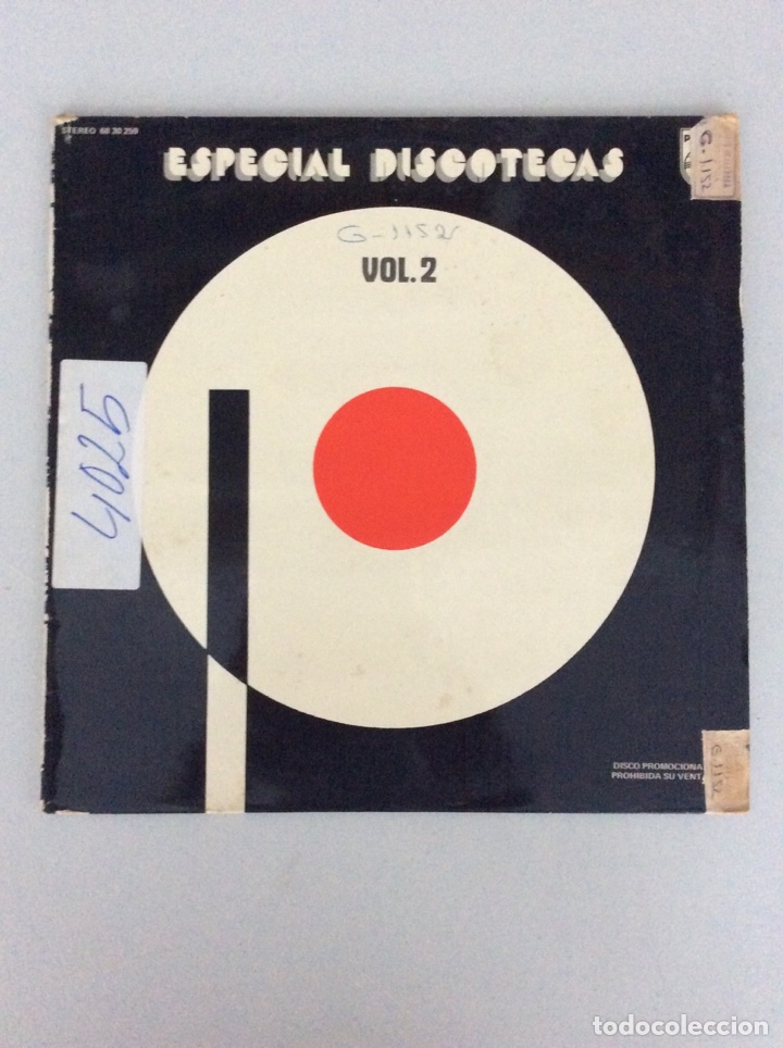 Vinyl-Schallplatten: Especial discotecas. Vol 2