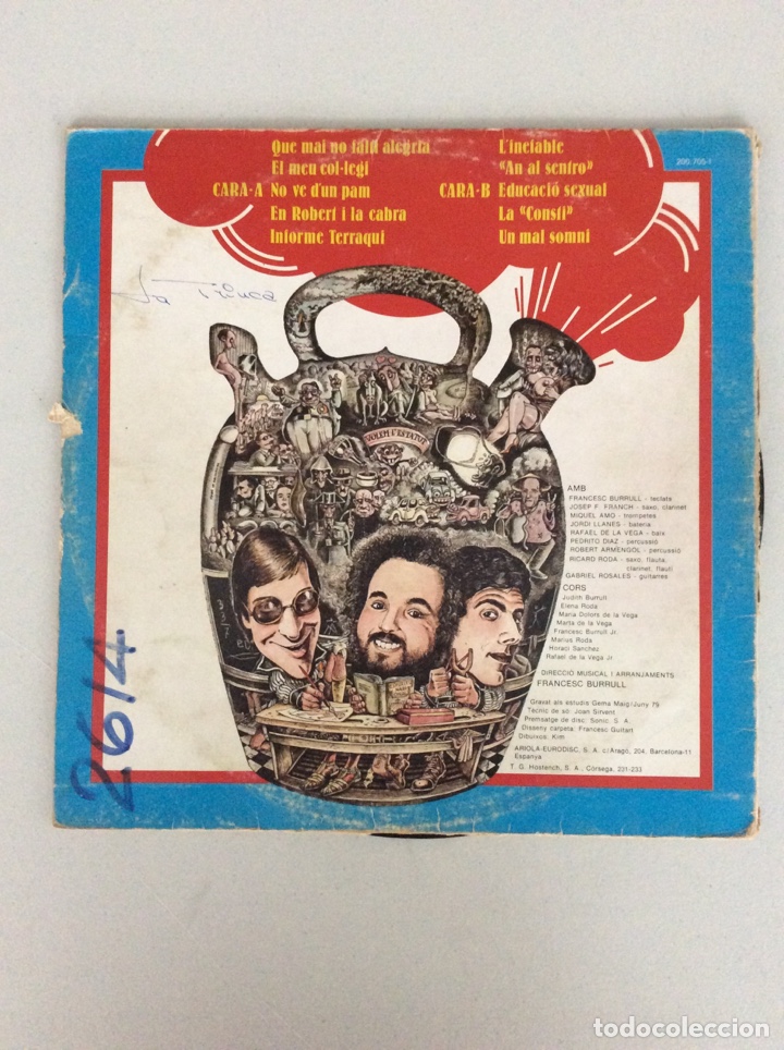 Discos de vinilo: La Trinca. Pel broc gros. - Foto 2