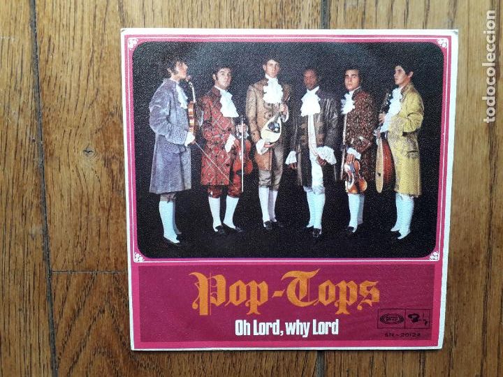 Discos de vinilo: Pop tops - oh lord, why lord + el mar - Foto 1
