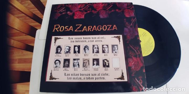 Discos de vinilo: ROSA ZARAGOZA-LP LAS NI&Ntilde;AS BUENAS VAN AL CIELO-LETRAS