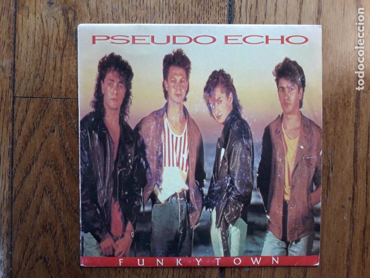 Discos de vinilo: Pseudo echo - funkytown + lies are nothing - Foto 1