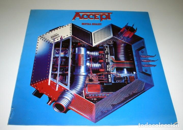 Discos de vinilo: LP ACCEPT - METAL HEART - Foto 1