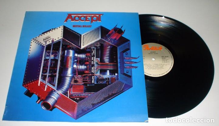Discos de vinilo: LP ACCEPT - METAL HEART - Foto 3