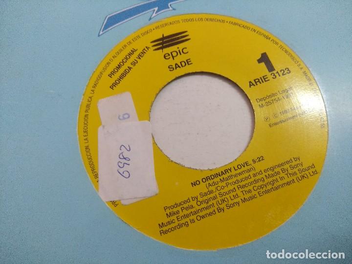 Discos de vinilo: SINGLE/NO ORDINARY LOVE/PROMOCIONAL. - Foto 2
