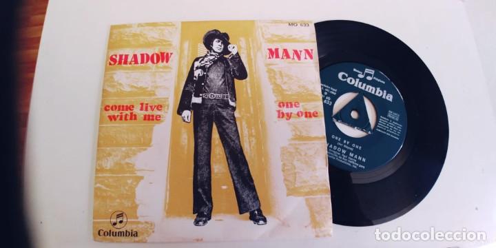 Discos de vinilo: SHADOW MANN-SINGLE COME LIVE WITH ME-NUEVO - Foto 1