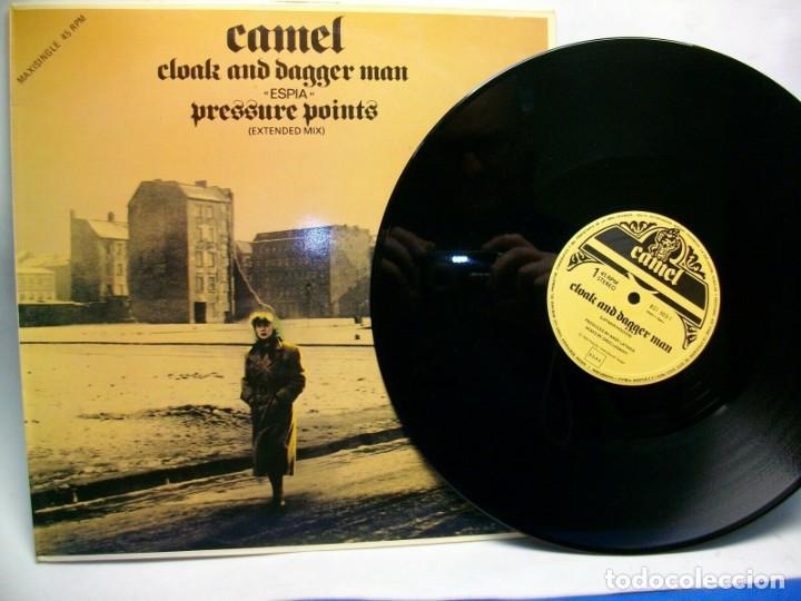 Discos de vinilo: CAMEL CLOAK AND DAGGER MAN MAXI 12&rdquo; LP - Foto 1