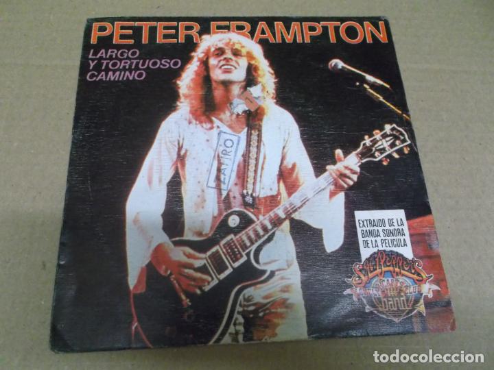 Discos de vinilo: PETER FRAMPTON (SINGLE) THE LONG AND WINDING ROAD A&Ntilde;O 1978 - Foto 1