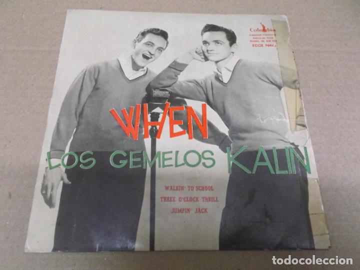 Discos de vinilo: THE KALIN TWINS (EP) WHEN A&Ntilde;O 1958 - Foto 1