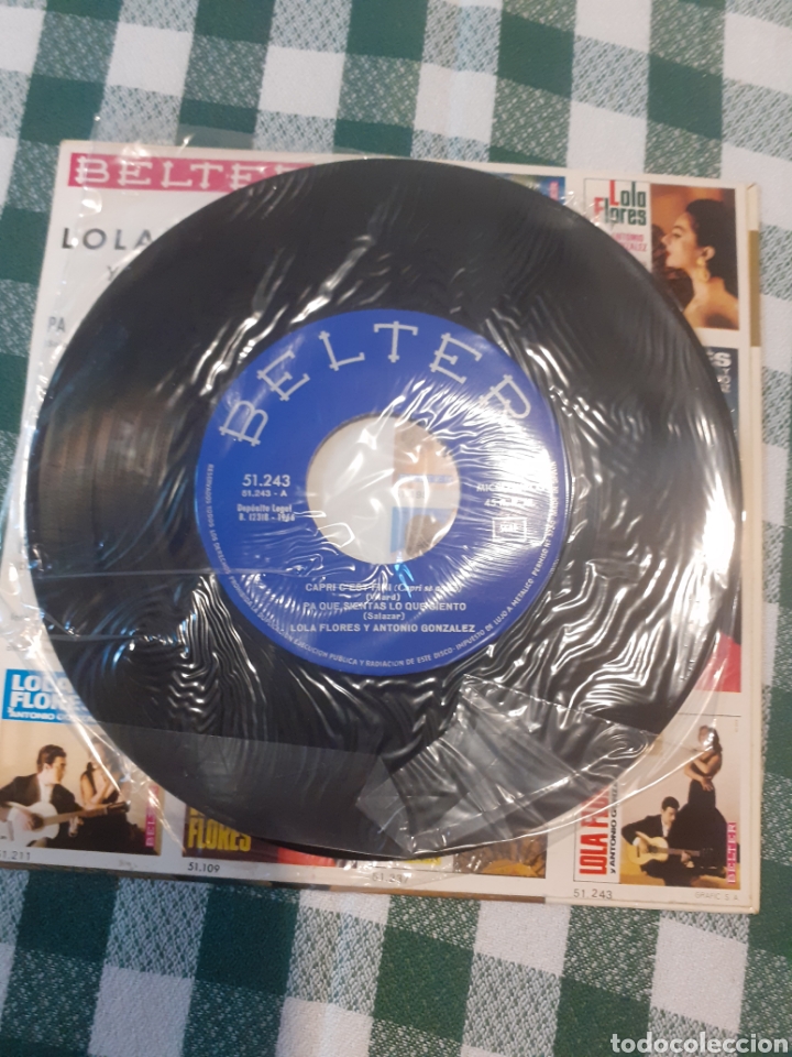 Discos de vinilo: Lola flores y Antonio Gonz&aacute;lez - Foto 3