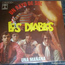 Disques de vinyle: LOS DIABLOS – UN RAYO DE SOL - SINGLE 1970. Lote 274312238