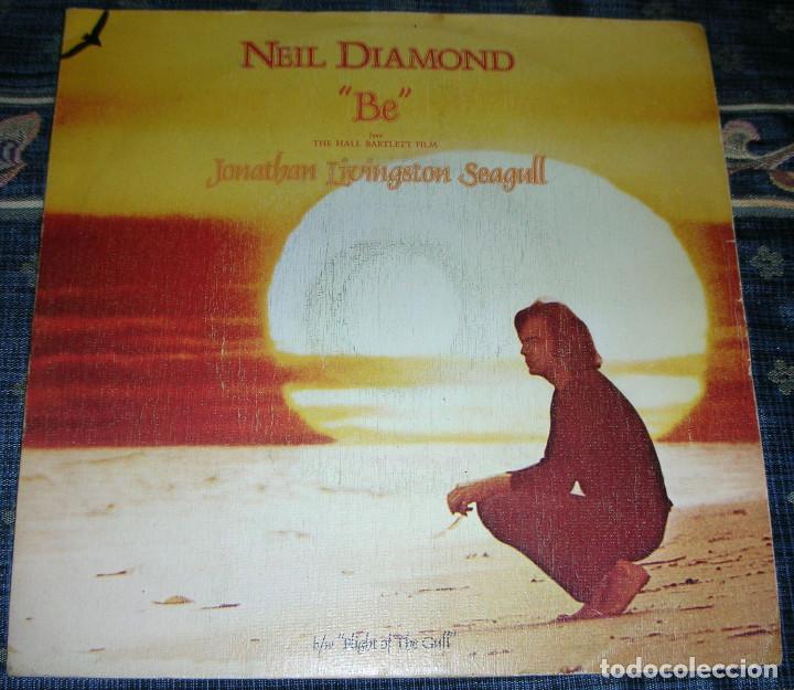 Discos de vinilo: Neil Diamond &ndash; Be - SINGLE 1973 - Foto 2