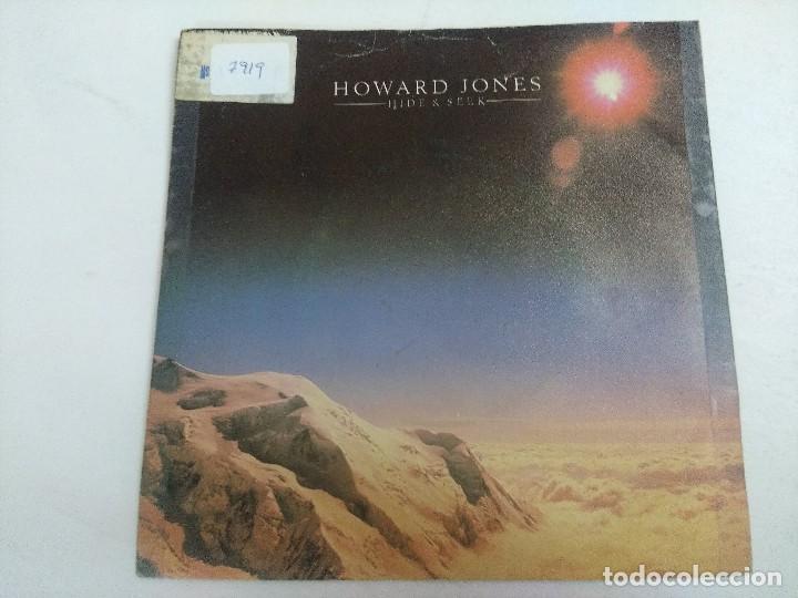 Discos de vinilo: SINGLE/HOWARD JONES/HIDE & SEEK/PROMOCIONAL. - Foto 1