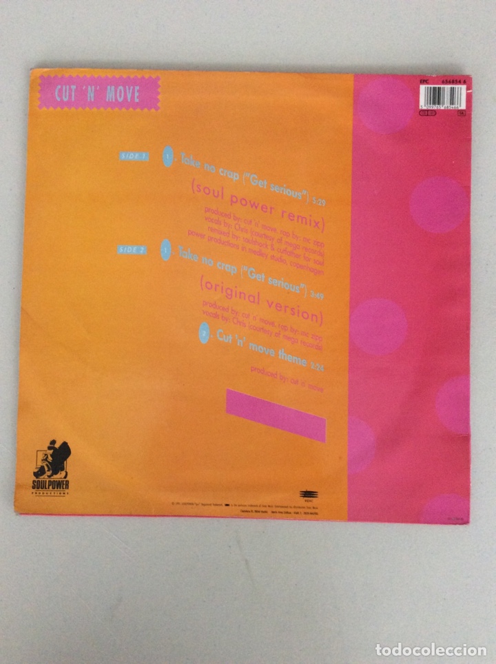 Discos de vinilo: Take no crap. Get serious. Cut &lsquo;n&rsquo; move - Foto 2