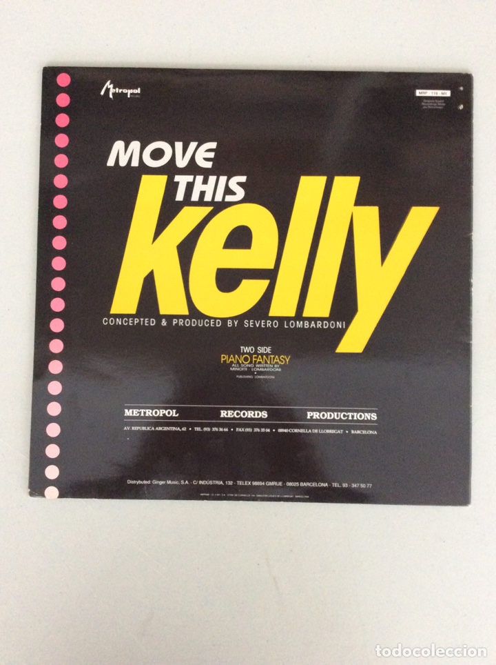 Discos de vinilo: Move this. Kelly - Foto 2