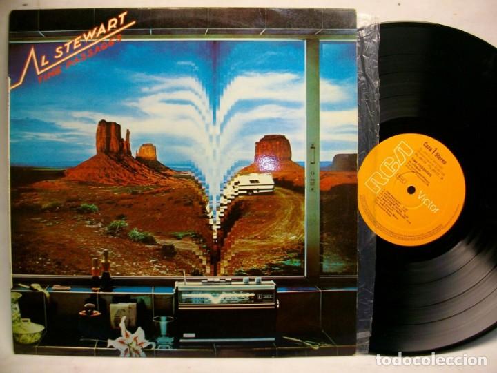 Discos de vinilo: AL STEWART TIME PASSAGES VINYL LP - Foto 1
