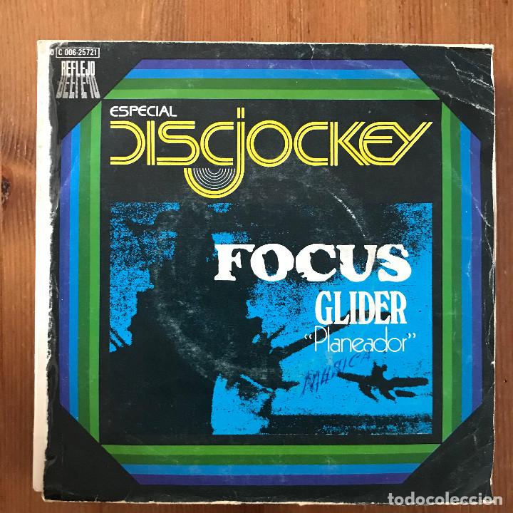 Discos de vinilo: FOCUS - GLIDER - 7&rdquo; SINGLE REFLEJO 1977 - Foto 1