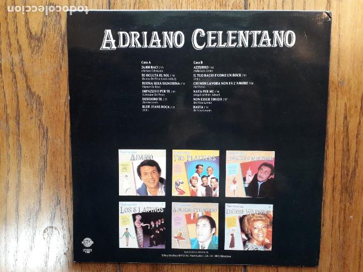 Discos de vinilo: Adriano celentano - inolvidables 5 - Foto 2