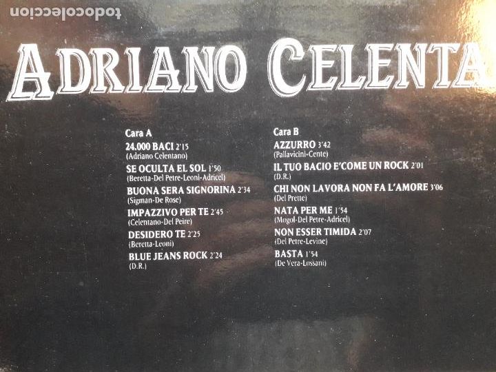 Discos de vinilo: Adriano celentano - inolvidables 5 - Foto 3
