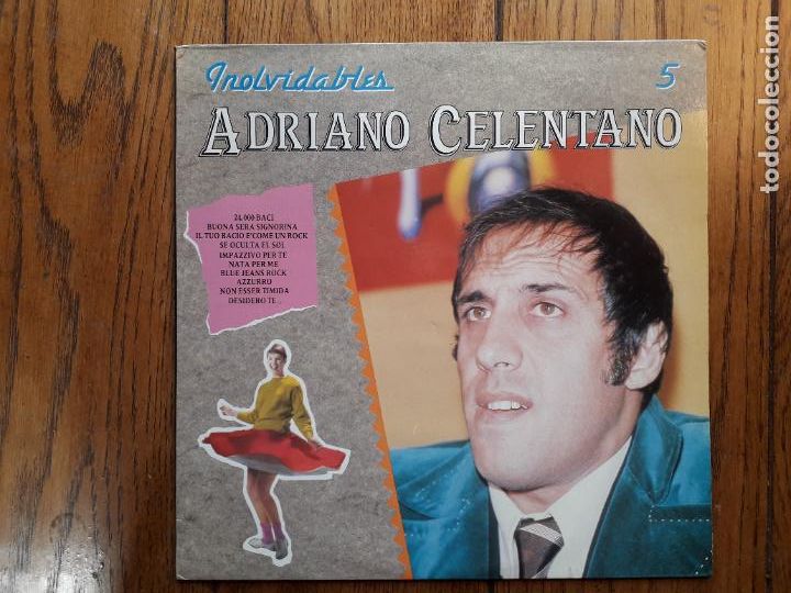 Discos de vinilo: Adriano celentano - inolvidables 5 - Foto 1