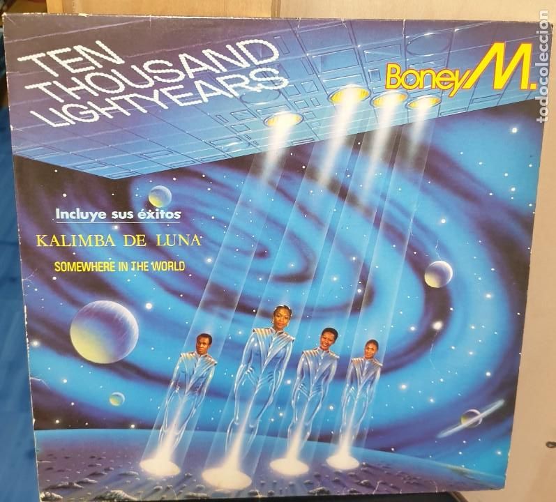 Discos de vinilo: DISCO LP BONEY M TEN THOUSAND LIGHTYEARS ARIOLA - Foto 1