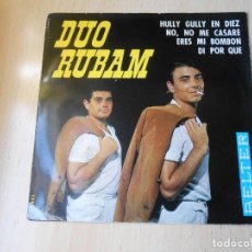 Discos de vinilo: DUO RUBAM, EP, HULLY GULLY EN DIEZ + 3, AÑO 1964