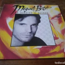 Discos de vinilo: MIGUEL BOSE - DE BANDIDO A DUENDE - LP ORIGINAL WARNER ESPAÑA 1988 ENCARTE Y LETRAS. Lote 274376498