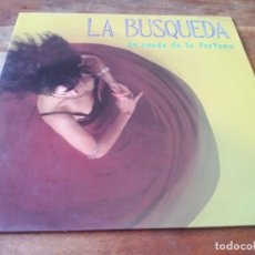 Discos de vinilo: LA BUSQUEDA - LA RUEDA DE LA FORTUNA - LP ORIGINAL 3 CIPRESES 1991 ENCARTE Y LETRAS. Lote 274397488