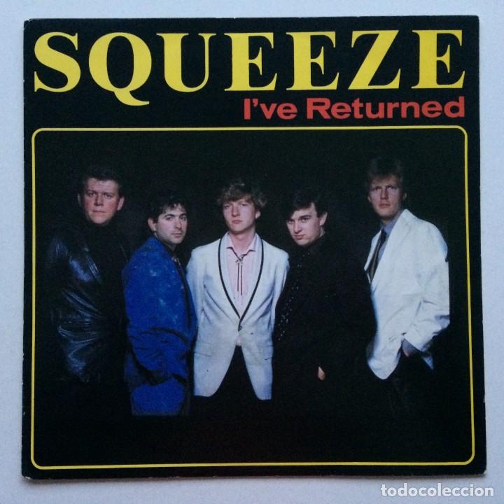 Discos de vinilo: Squeeze &lrm;&ndash; Ive Returned / When The Hangover Strikes Holanda,1983 A&M Records - Foto 1
