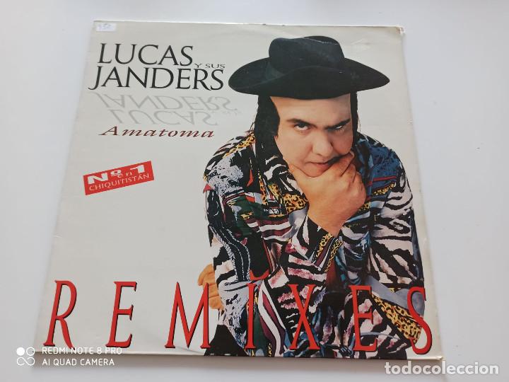 Discos de vinilo: Lucas Y Sus Janders - Amatoma Remixes (12&rdquo;) - Foto 1