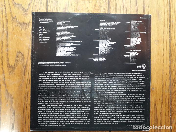 Discos de vinilo: David byrne (talking heads) - the forest - Foto 3
