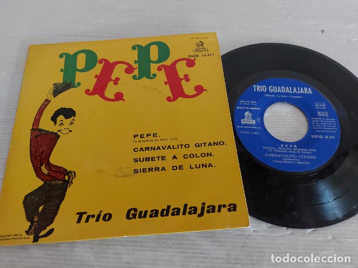TRIO GUADALAJARA / PEPE / EP - ODEON-1961 / MBC. ***/*** (Música - Discos de Vinilo - EPs - Grupos y Solistas de latinoamérica	)