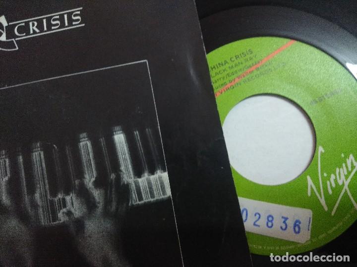 Discos de vinilo: SINGLE/CHINA CRISIS/BLACK MAN RAY. - Foto 2