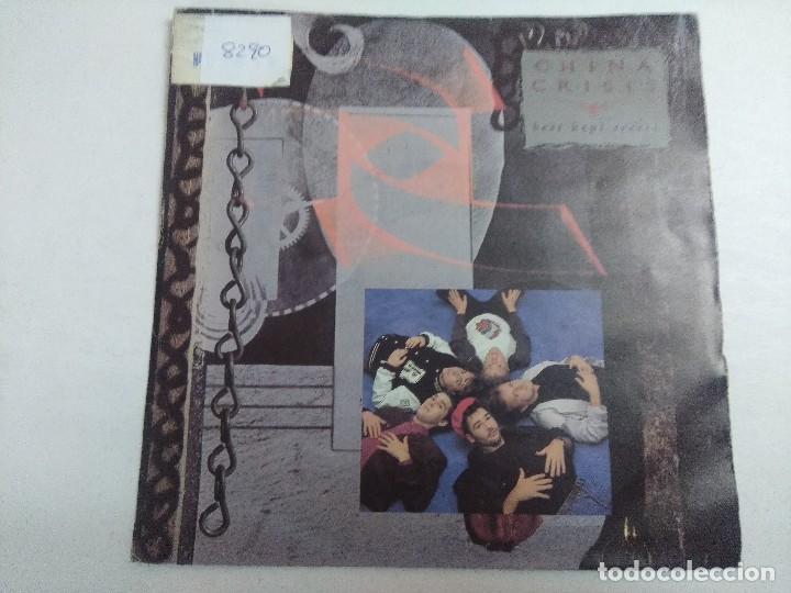 Discos de vinilo: SINGLE/CHINA CRISIS/BEST KEPT SECRET. - Foto 1