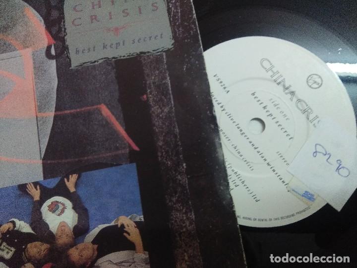 Discos de vinilo: SINGLE/CHINA CRISIS/BEST KEPT SECRET. - Foto 2