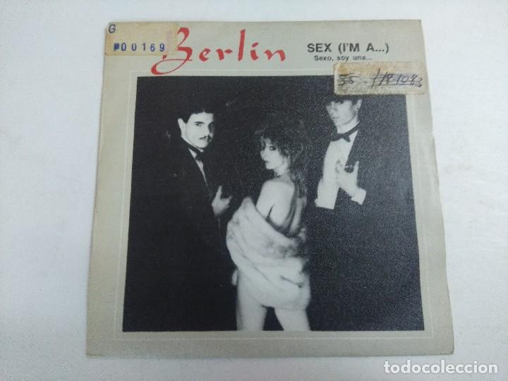 Discos de vinilo: SINGLE/BERLIN/SEX IM A .......... - Foto 1