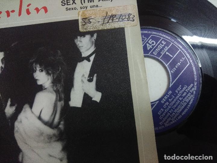 Discos de vinilo: SINGLE/BERLIN/SEX IM A .......... - Foto 2