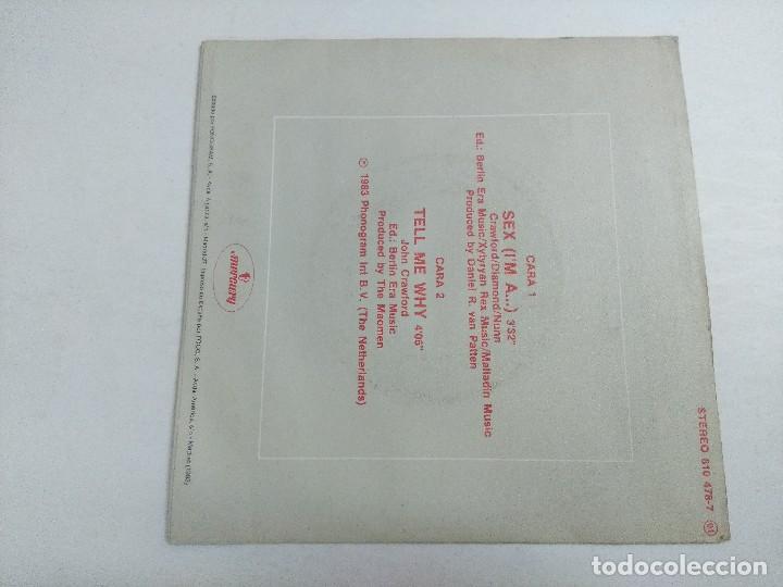 Discos de vinilo: SINGLE/BERLIN/SEX IM A .......... - Foto 3