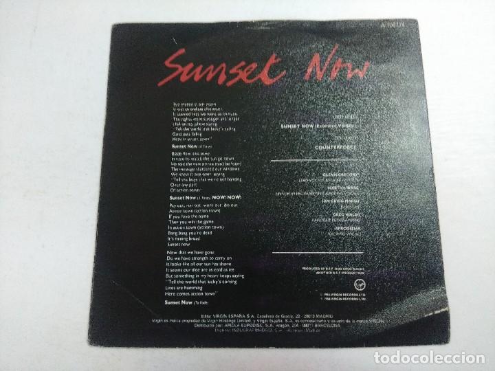 Discos de vinilo: SINGLE/HEAVEN 17/SUNSET NOW. - Foto 3