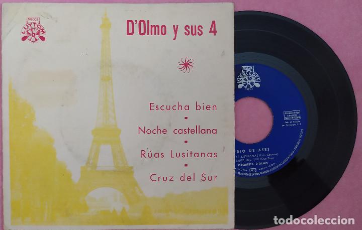 Disques de vinyle: 7&rdquo; D'OLMO - D'Olmo y sus 4 - Discos Luytom &lrm;ME 1009 - SPAIN press - EP (EX-/EX-)