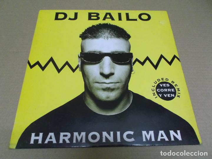 Discos de vinilo: D.J. BAILO (MAXI) HARMONIC MAN (4 TRACKS) A&Ntilde;O 1994 - Foto 1