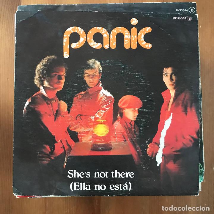 Discos de vinilo: PANIC - SHES NOT THERE - 7&rdquo; SINGLE ZAFIRO 1983 - Foto 1