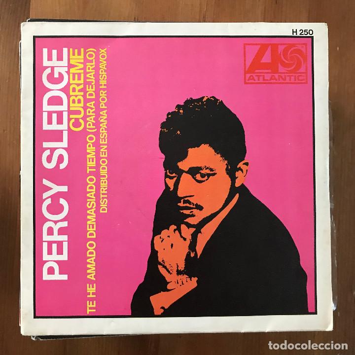 Discos de vinilo: PERCY SLEDGE - COVER ME - 7&rdquo; SINGLE HISPAVOX 1967 - Foto 1