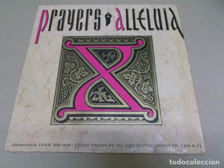 Discos de vinilo: PRAYERS (MAXI) ALLELUIA (3 TRACKS) A&Ntilde;O 1990 - Foto 1