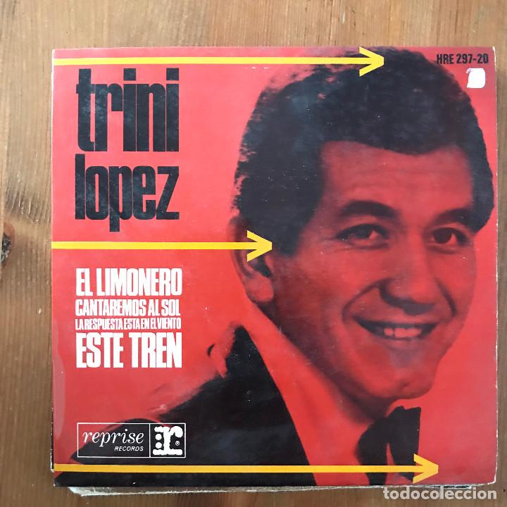 Discos de vinilo: TRINI LOPEZ - LEMON TREE - 7&rdquo; EP REPRISE 1965 - Foto 1